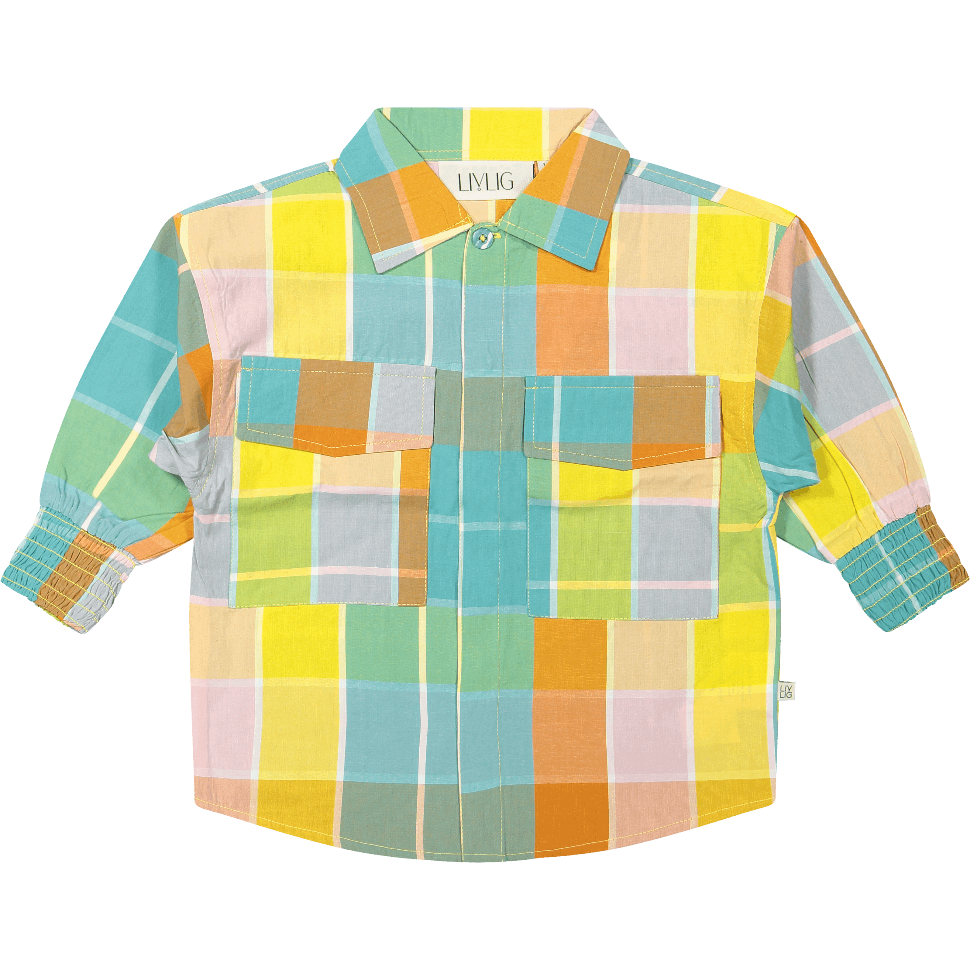 Bodil geruite blouse - Livlig