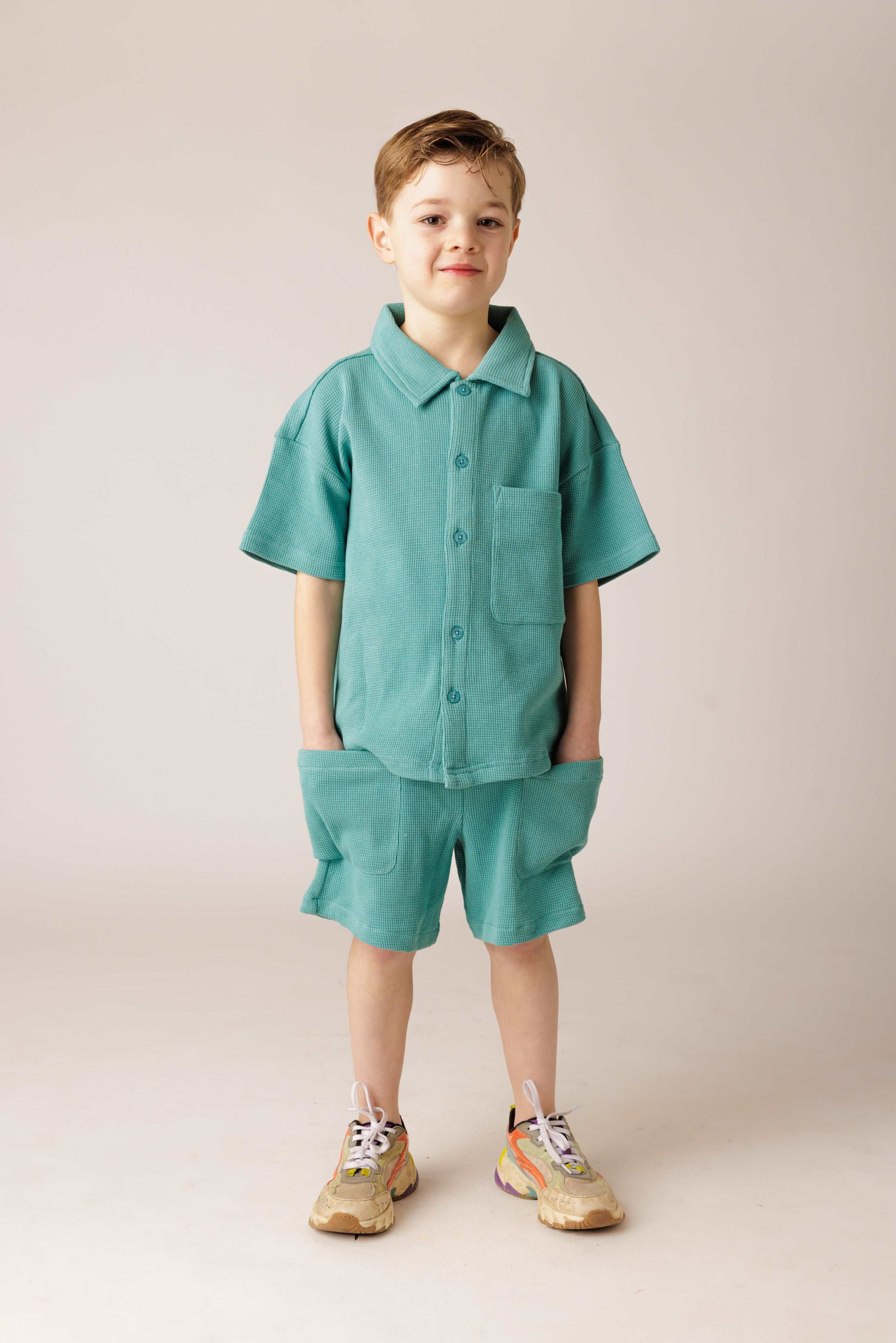 Ebbe groene blouse - Livlig