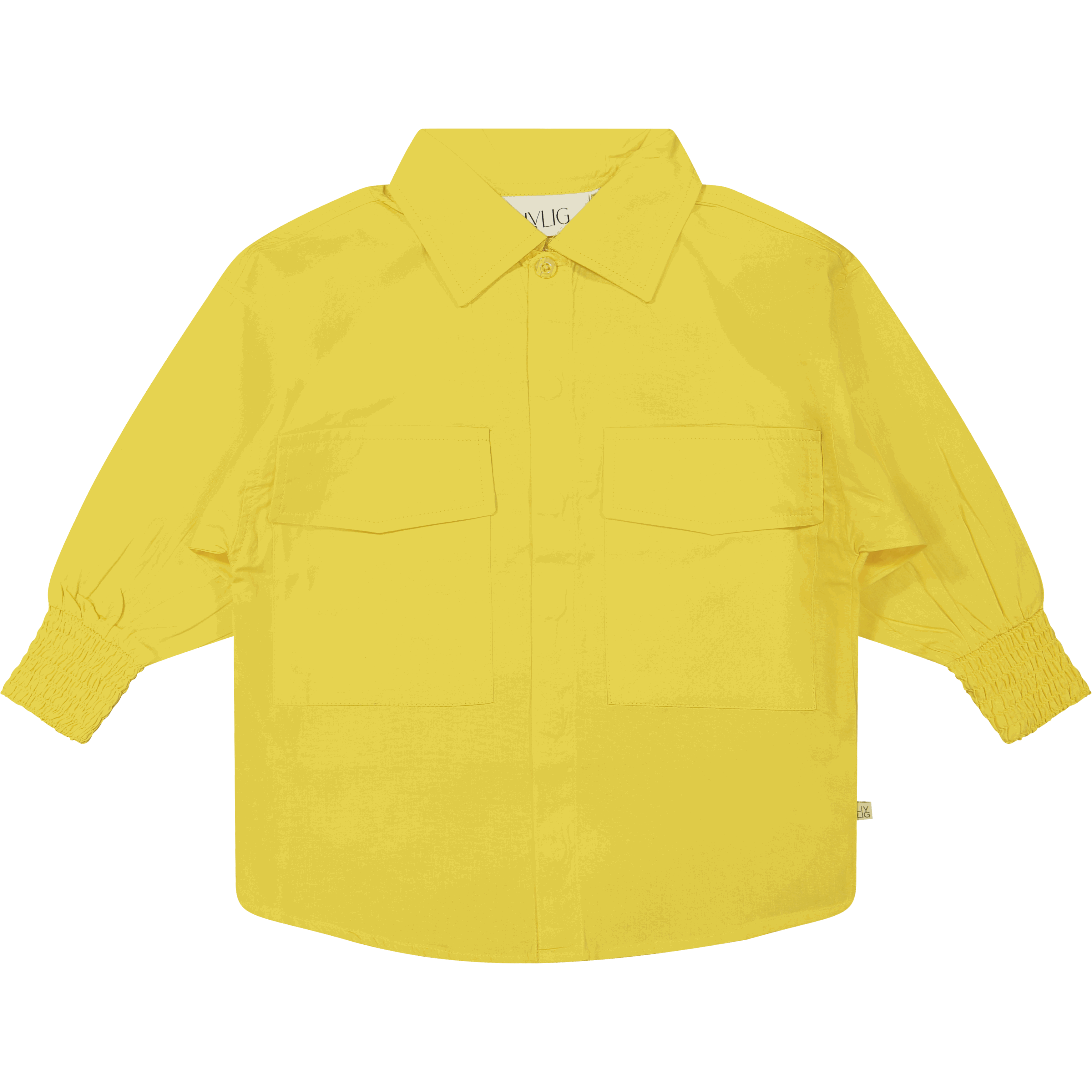 Bodil geel overhemd - Livlig